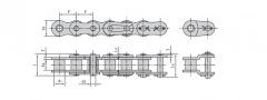 32A-1-30L<font color='red'>鏈條</font>型號參數（2寸