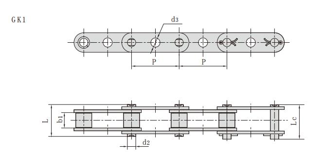 <font color='red'>c2060</font>GK1_C212AGK1 中孔鏈 雙節(jié)